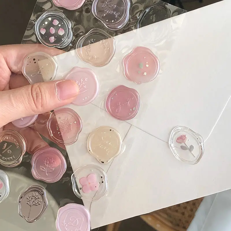 Wax Seal Stamp Kit - 15/18 adet, Vintage Balmumu Mühür Etiketleri,