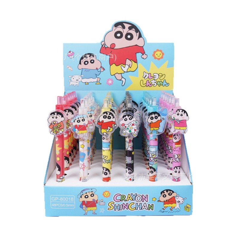 Stationery Warehouse - 48 adet/kutu Crayon Shinchan Nokta Kalem