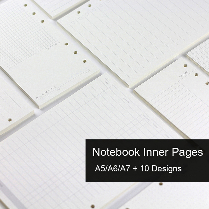 Notebook Dotted A5 - 45 Sayfa A5 A6A7 Gevşek Yaprak