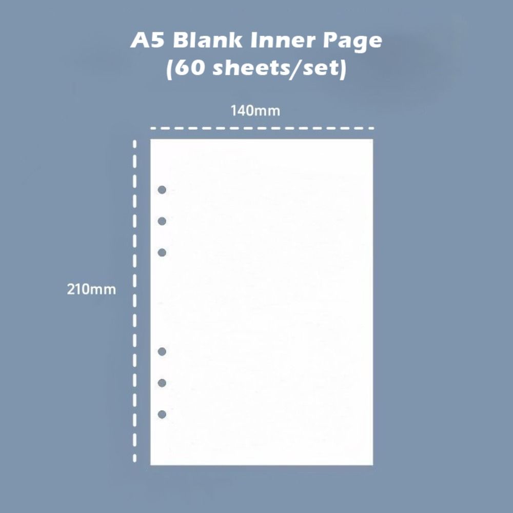 Notebook Dotted A5 - Kore A5 Gevşek Yapraklı Defter PU