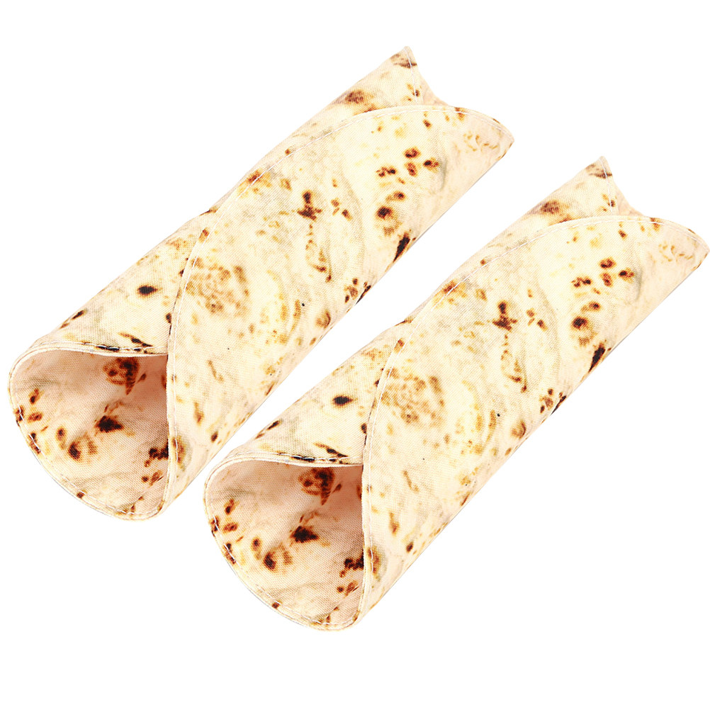 Pen Pouch Roll - 2 Adet Tortilla Desenli Kanvas Rulo