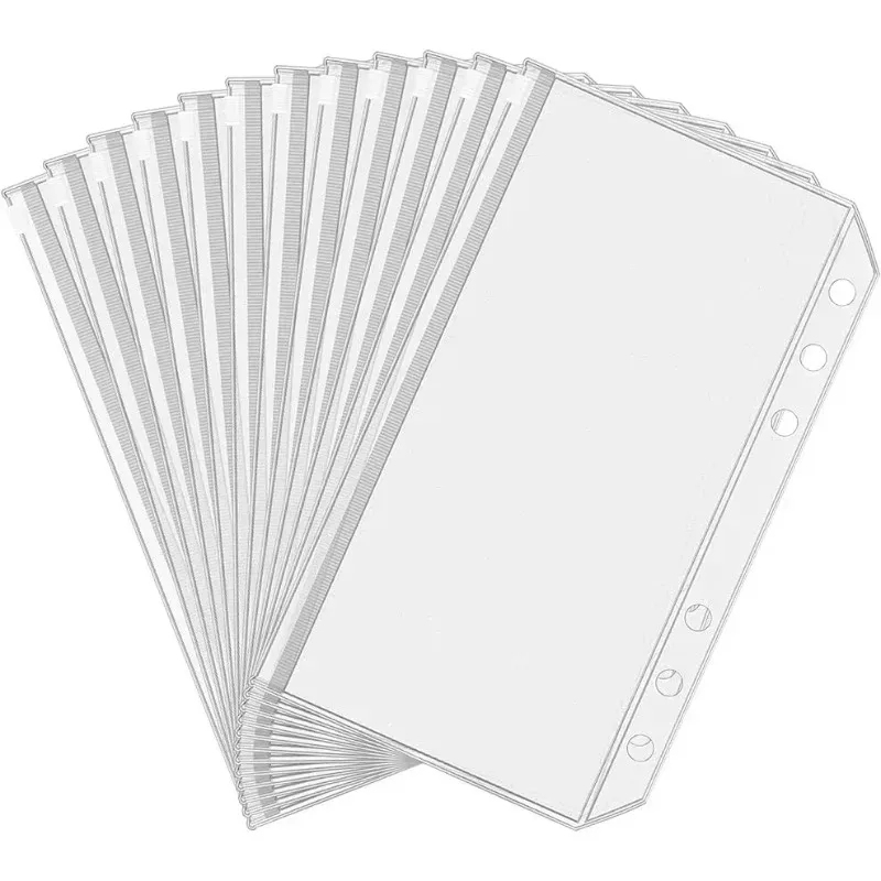 Planner Weekly Budget - 6-24 adet A6 6 delikli fermuarlı