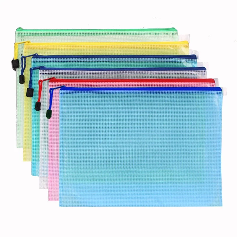 Portfolio Folder Zip - 1 adet kırtasiye malzemesi depolama klasörü