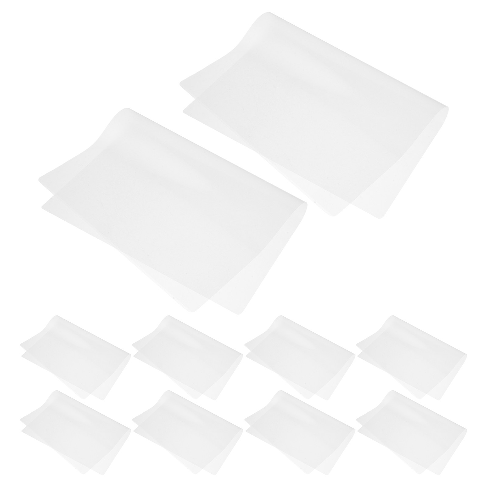 Document Laminator Pouch - 100 Adet Plastik Laminasyon Poşeti Şeffaf