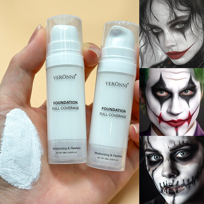Correction Fluid White - Cadılar bayramı Sıvı Goth Beyaz Makyaj