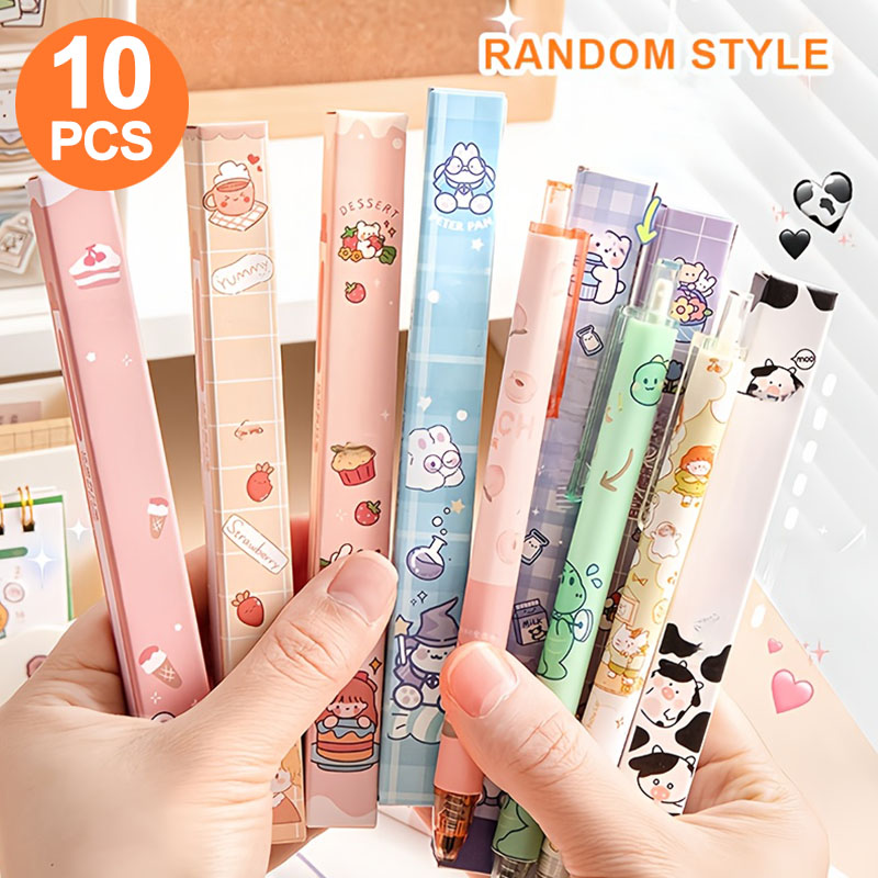 Stationery Supplies Business - Kör Kutuda 10 Tekli Jel Kalem,