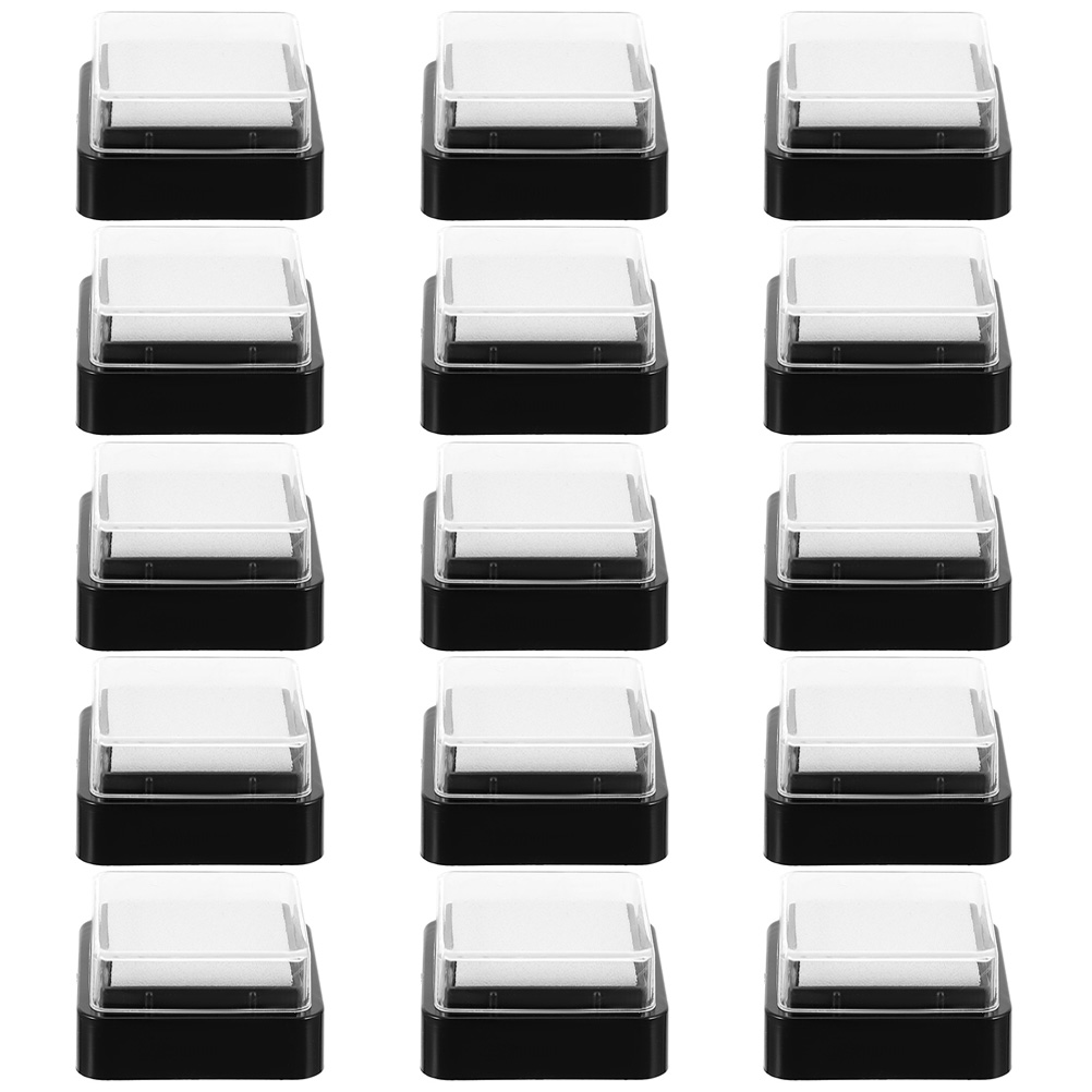 15 adet Mürekkep Pedleri Mürek - Self Inking Stamp incelemesi ve fiyatı