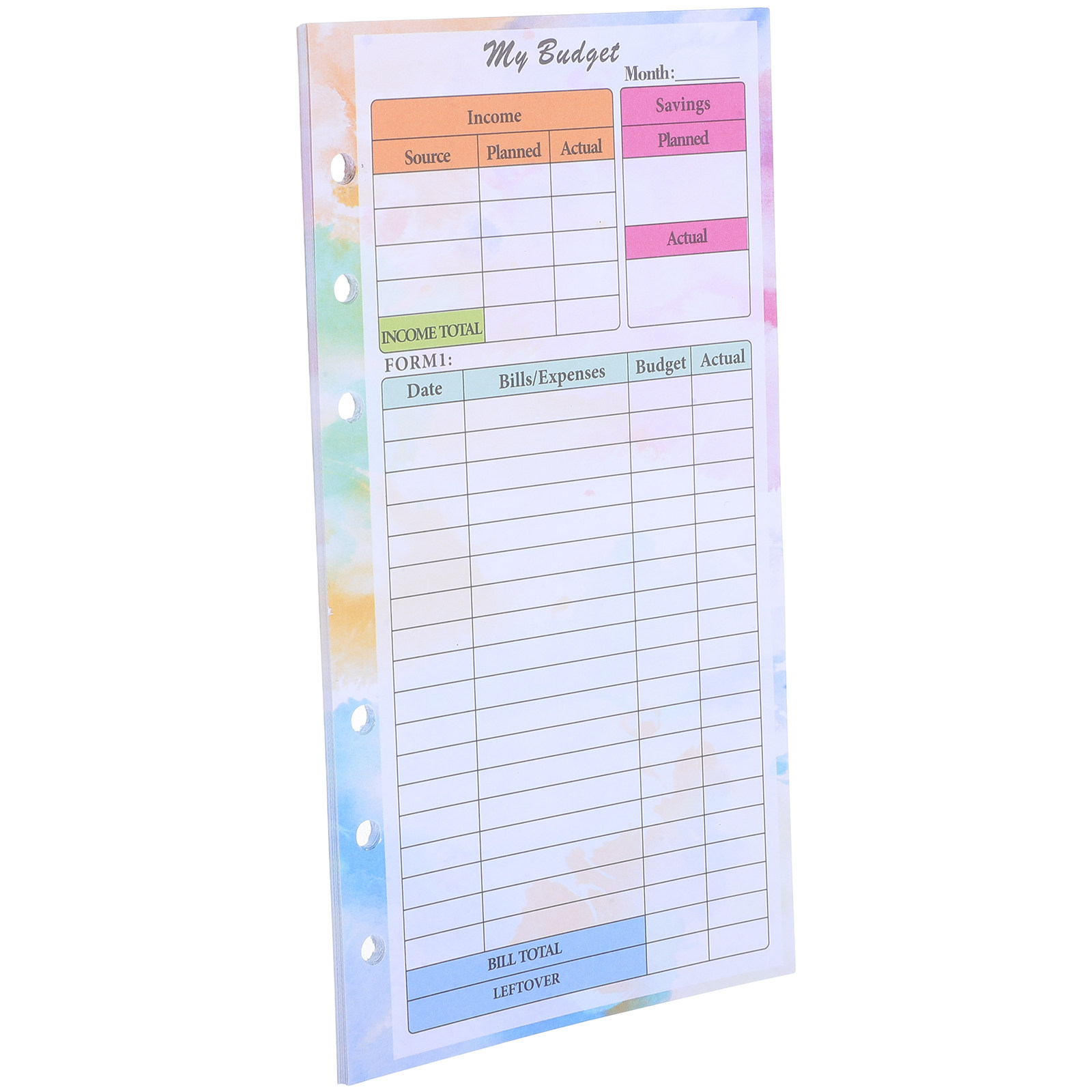 14 Sayfa Bütçe Defteri A6 Boyu - Planner Weekly Budget incelemesi ve fiyatı