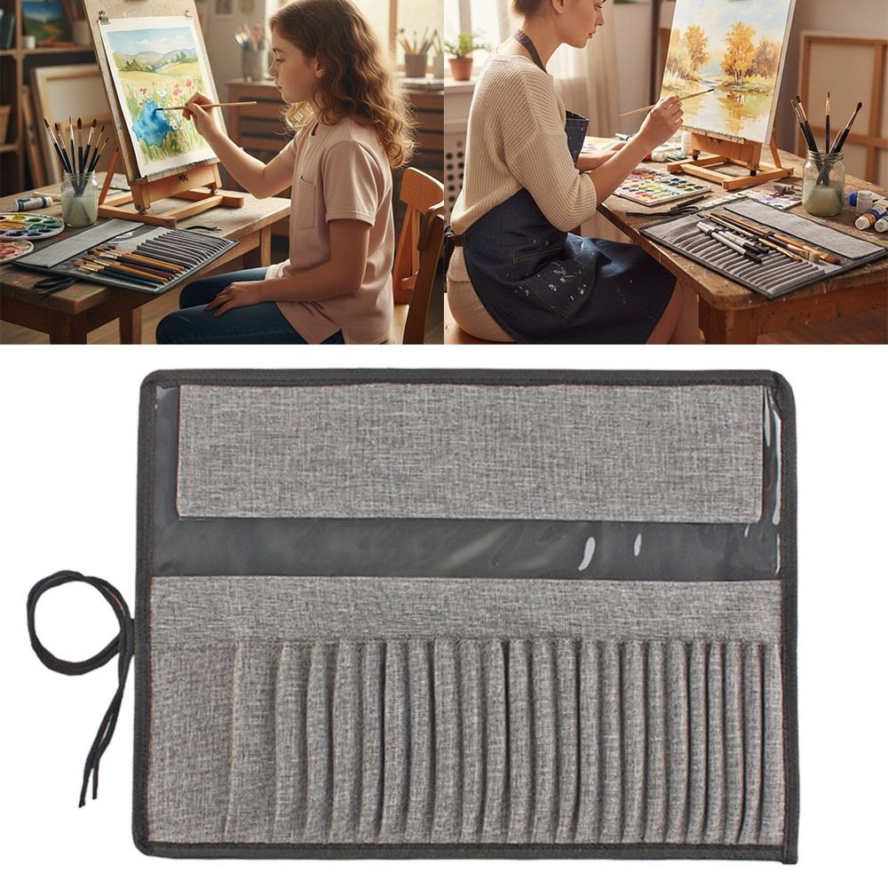 Çok Fonksiyonlu Kanvas Boyama  - Pen Pouch Roll incelemesi ve fiyatı