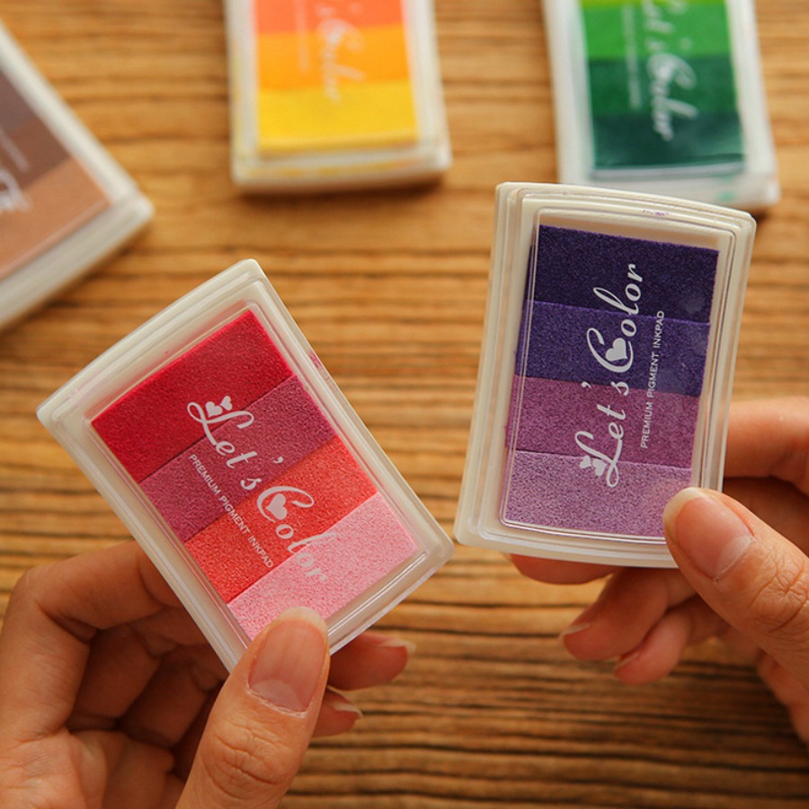 Degrade Renkli Kraft Mürekkep  - Self Inking Stamp incelemesi ve fiyatı