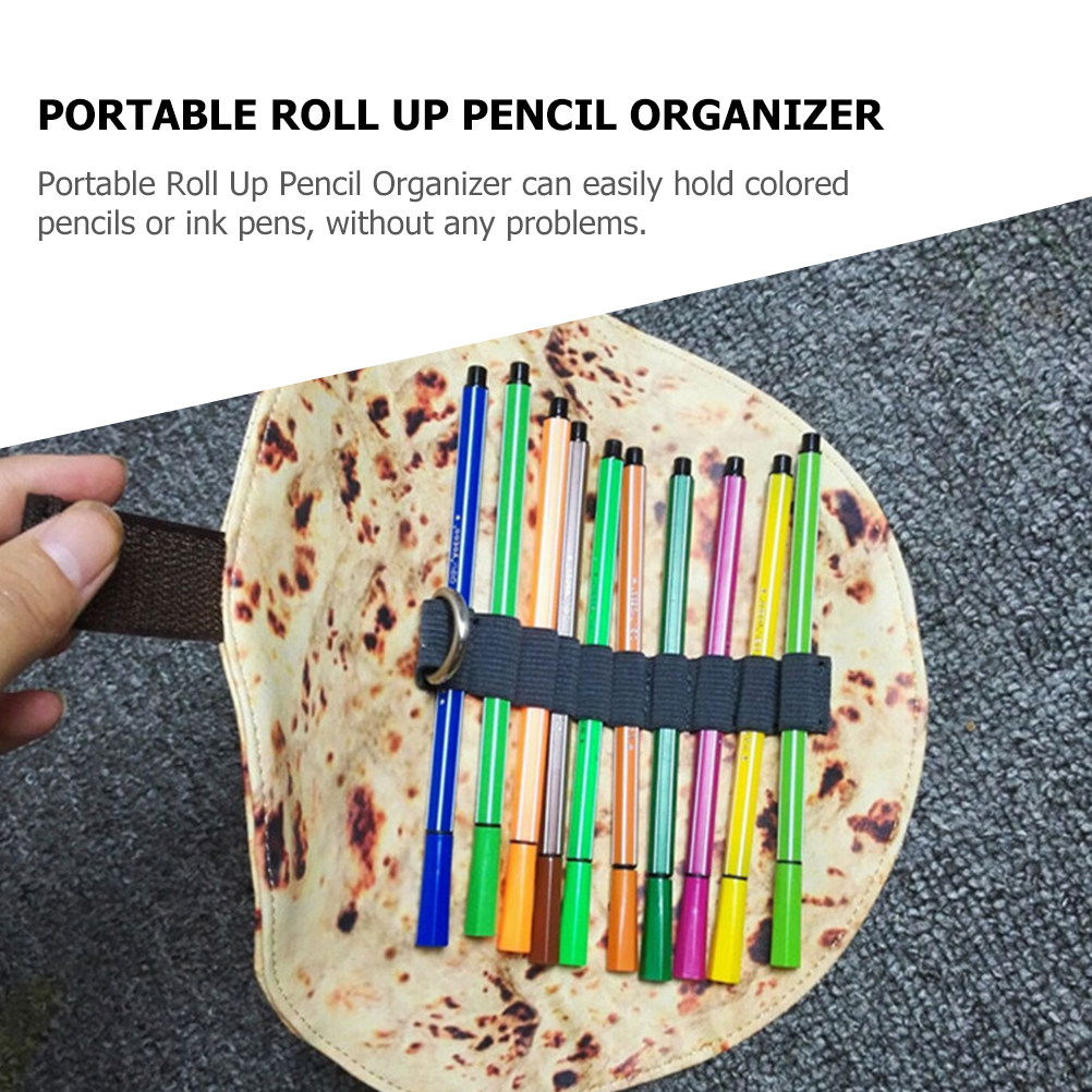 2 Adet Tortilla Desenli Kanvas - Pen Pouch Roll incelemesi ve fiyatı