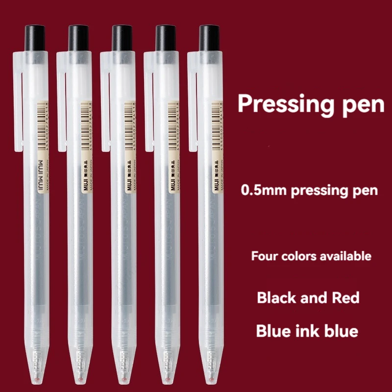 0.5mm Basın Jel Kalem Mavi/Siy - Muji Stationery Gel Pen incelemesi ve fiyatı