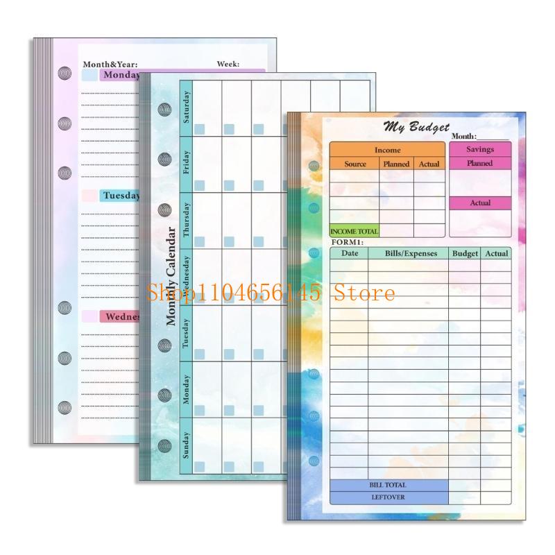Geçici Ciltli Defterler İçin Ç - Planner Weekly Budget incelemesi ve fiyatı