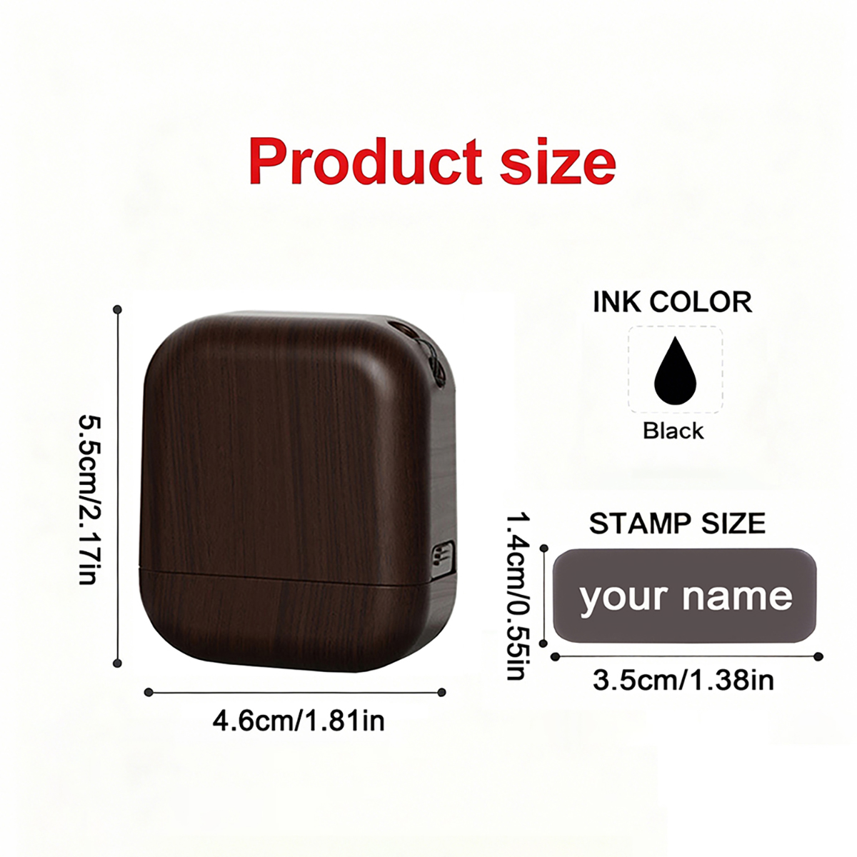 Kişiselleştirilmiş Plastik Ahş - Self Inking Stamp incelemesi ve fiyatı