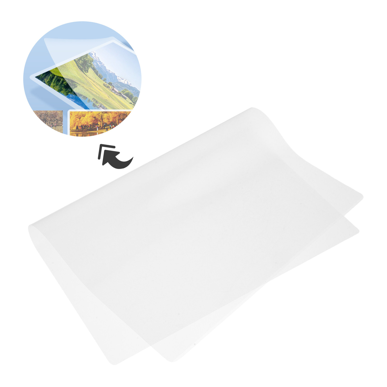 100 Adet Plastik Laminasyon Po - Document Laminator Pouch incelemesi ve fiyatı