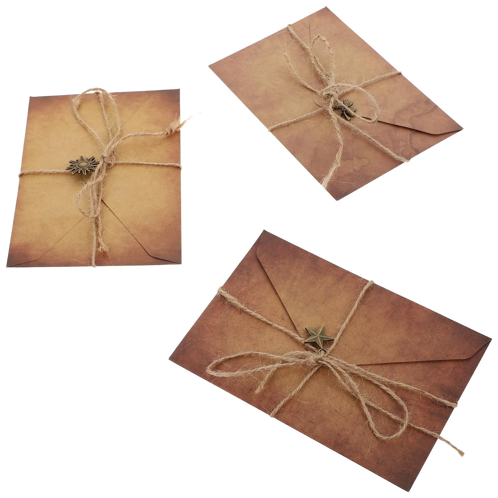 Vintage Yazım Kağıdı Zarf Setl - Letter Envelope Kraft incelemesi ve fiyatı