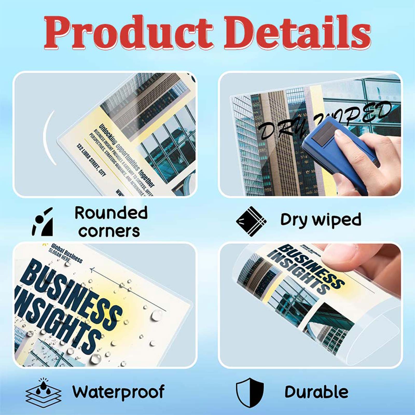 100 Sayfa 4,3×6,3 inç Termal L - Document Laminator Pouch incelemesi ve fiyatı