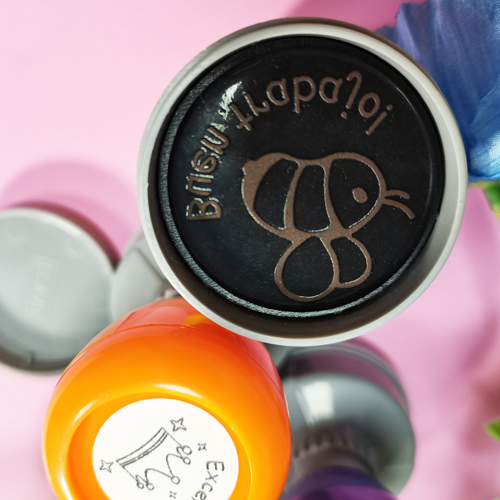 Renkli 3'lü büyük İspanyolca t - Self Inking Stamp incelemesi ve fiyatı