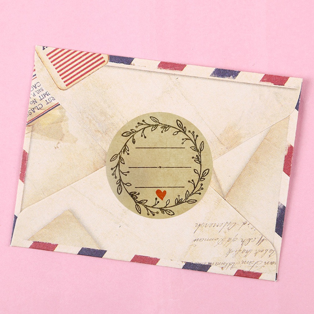 Hediye paketleme için 500 adet - Letter Envelope Kraft incelemesi ve fiyatı