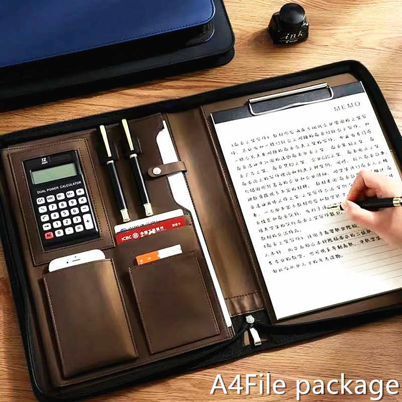 PU Deri Portafolio A4 Belge Ku - Portfolio Folder Zip incelemesi ve fiyatı