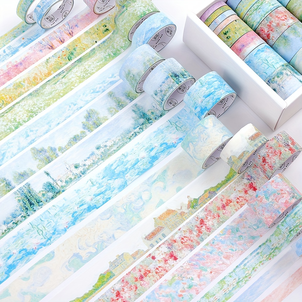 20 rulo Vintage bahçe Washi ba - Stationery Supply incelemesi ve fiyatı